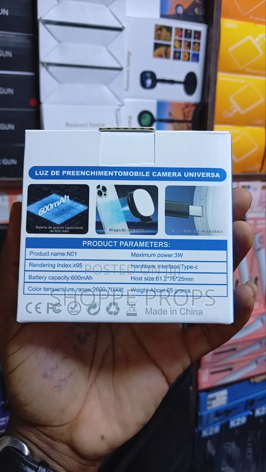 N01 Magnetic Fill Light