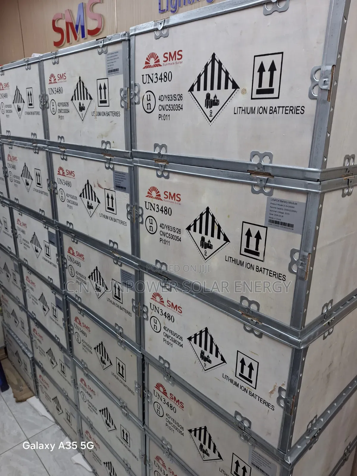 5kwh/24v SMS Lithium-Iron Phosphate Energy Storage Battery System