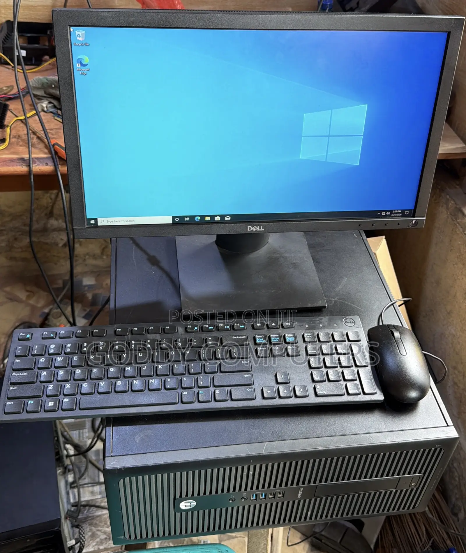 Desktop Computer HP ProDesk 600 G1 8GB Intel Core i7 HDD 1T
