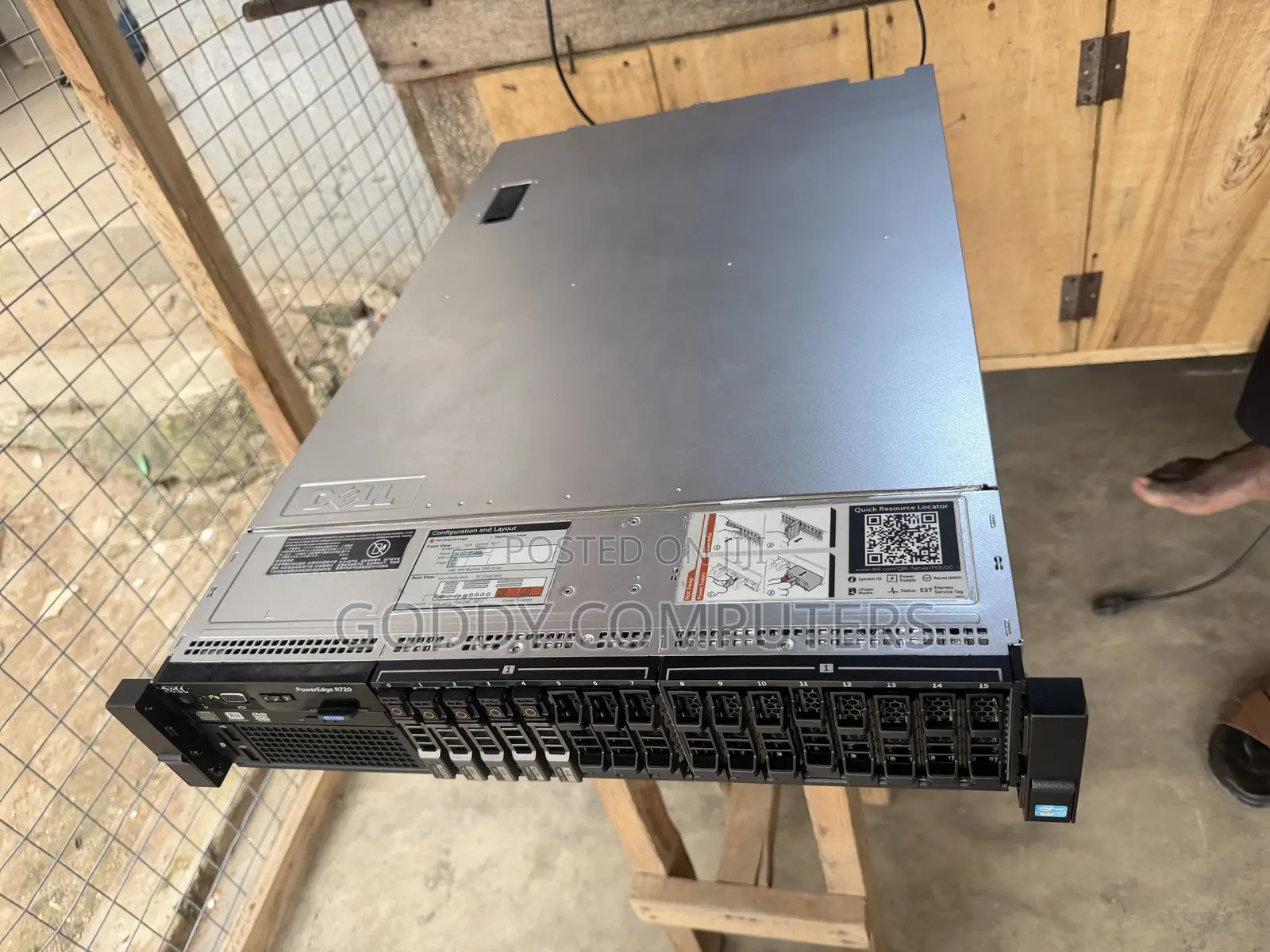 Server Dell PowerEdge R710 64GB Intel Xeon HDD 1T