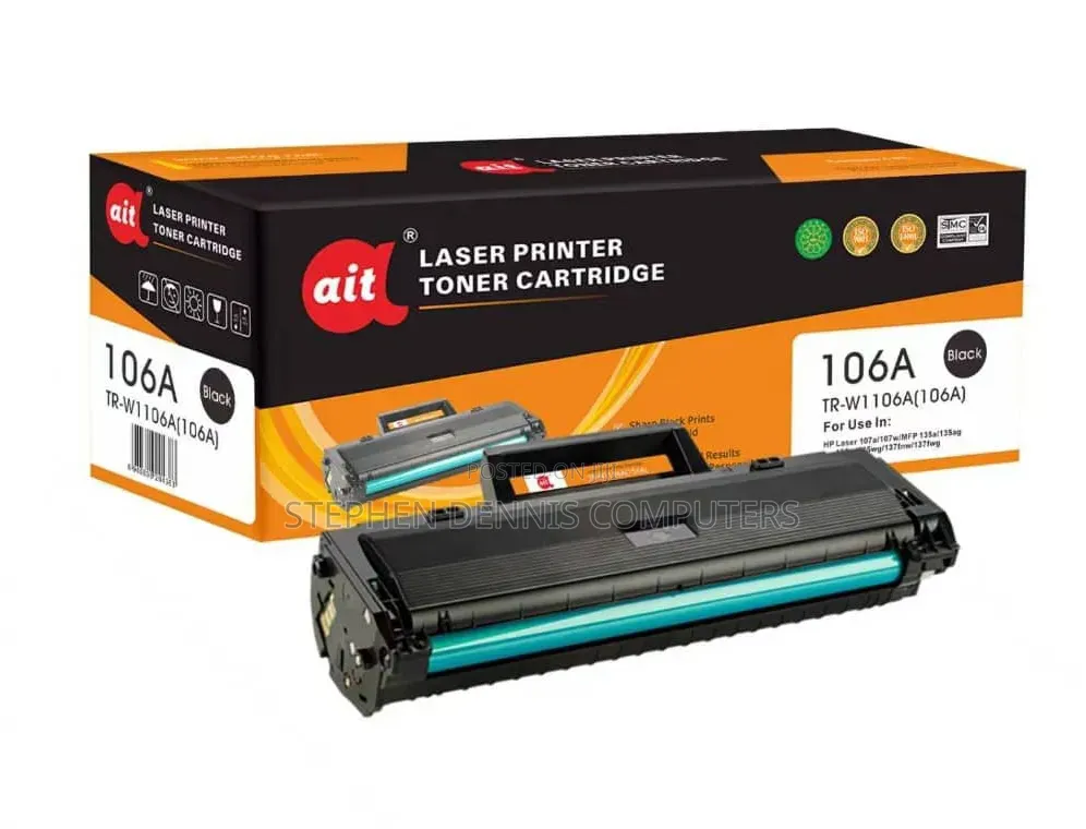 106a Laserjet Toner Cartridge HP Printer