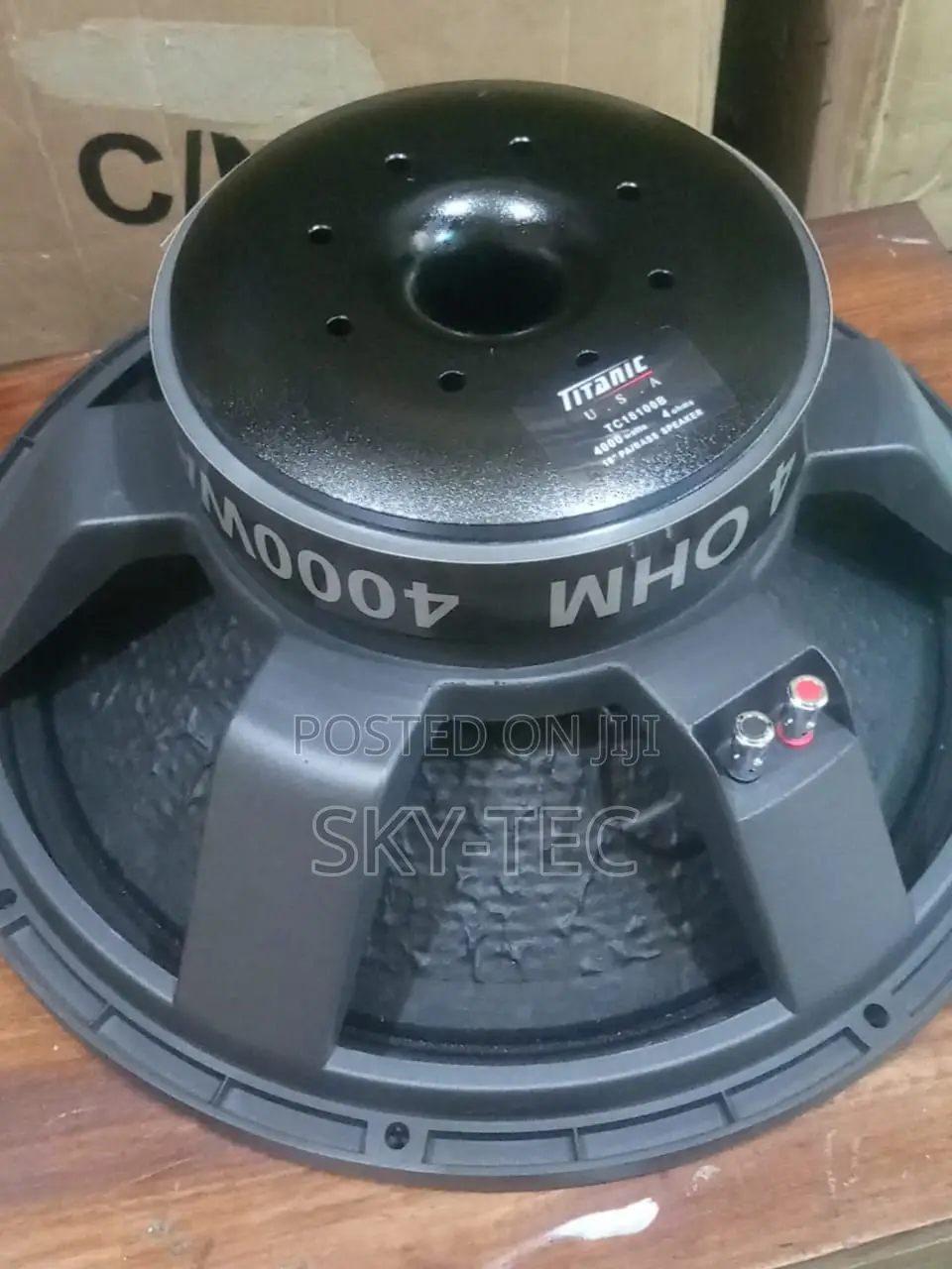 Original Titanic 18inches Sub Woofer Speaker 4000w Big Double Magnet