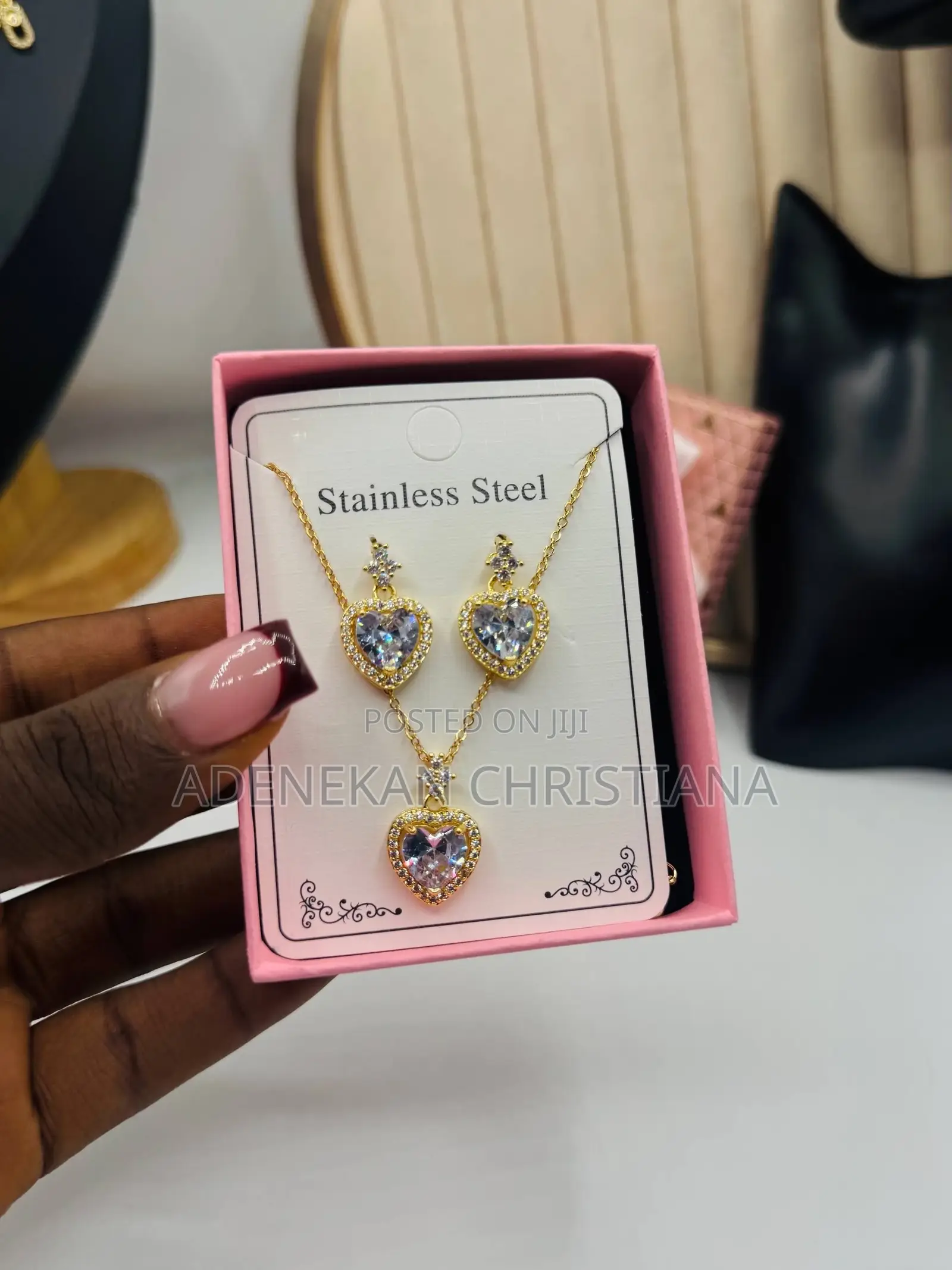 Necklace With Earrings