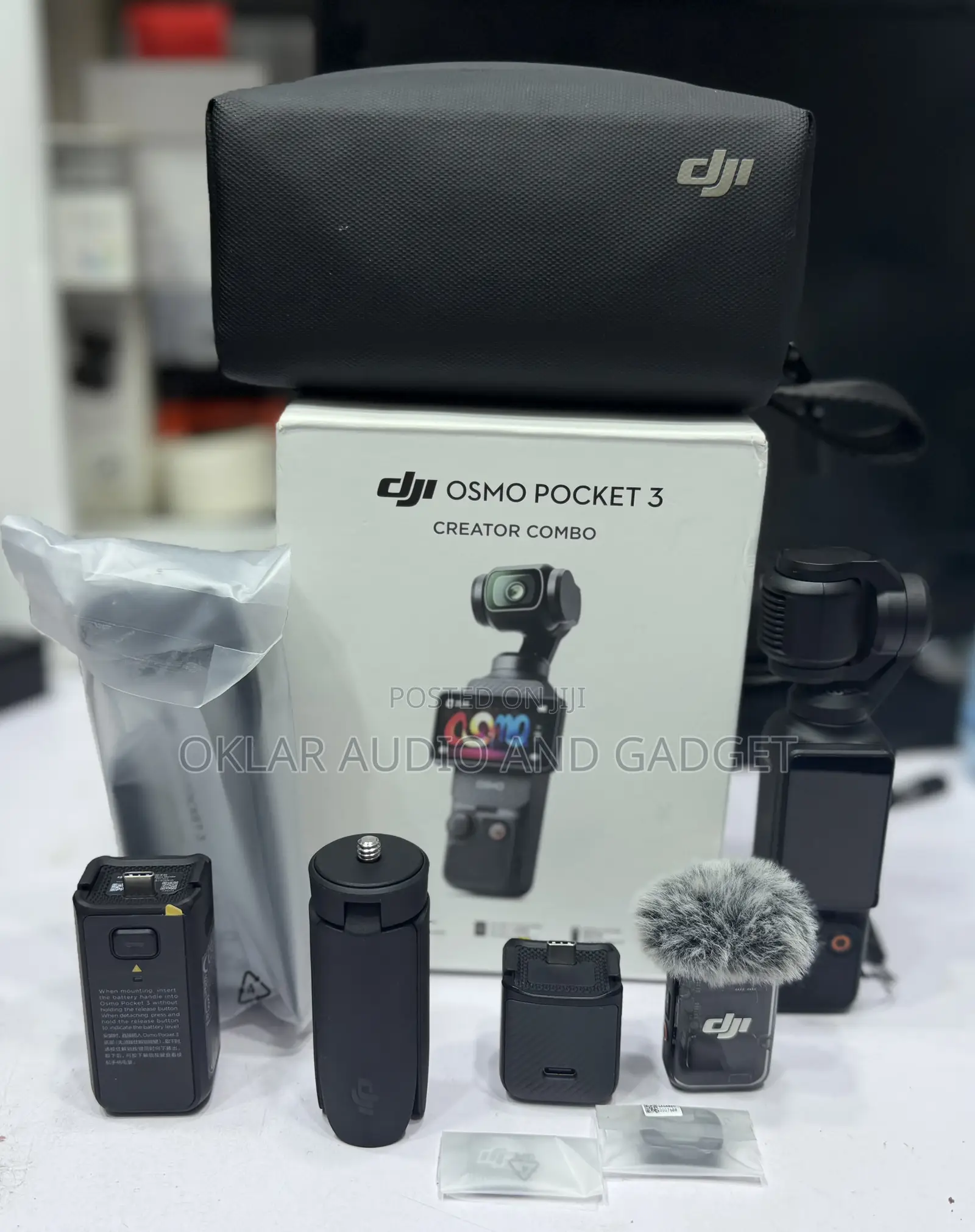 Dji Osmo Pocket 3 Creator Combo (Fairly Used)