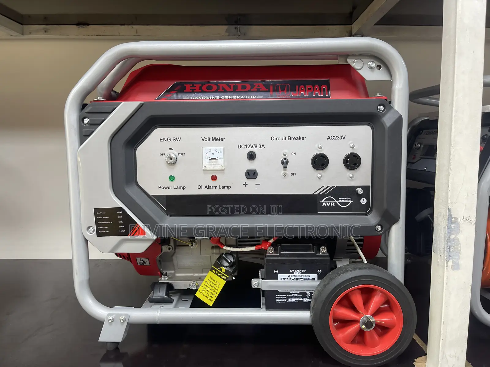 Brand New 10kva Honda Petrol Copper Coil Generator/Less Noise
