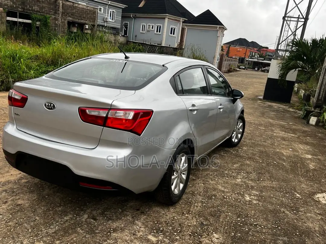 Kia Rio 2014 Silver