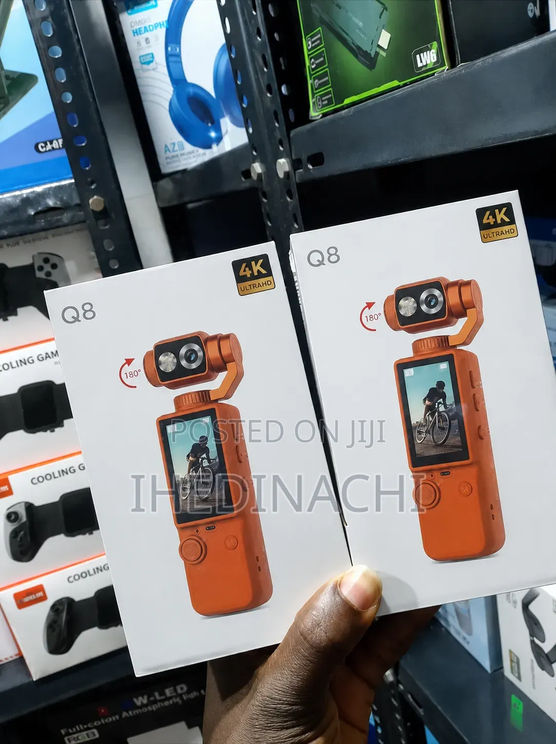 Q8 Ultra Hd Handheld Camera – Portable Vlogging Camera