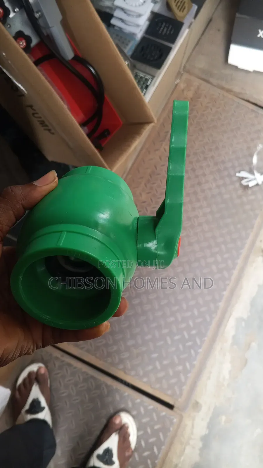 PPR Green Ball Valve