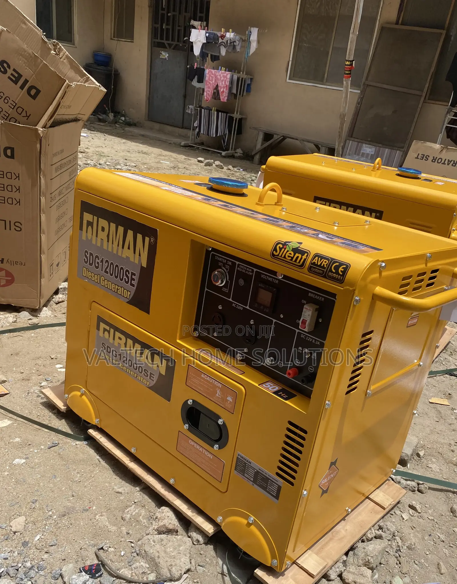 Reliable 12.5KVA Fireman Diesel Generator With 100% Copper Alternator