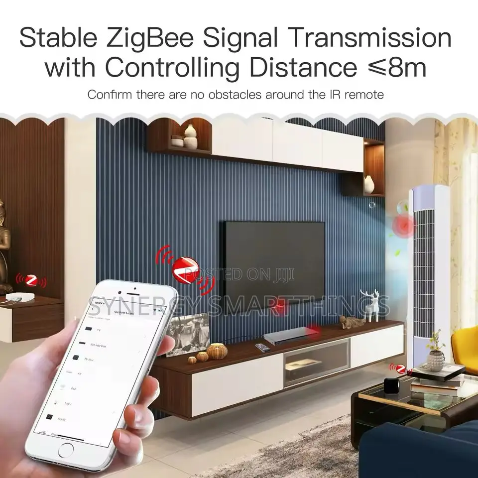 Tuya Wi-Fi Smart Curtain Track 3m With Remote/Voice Control Features