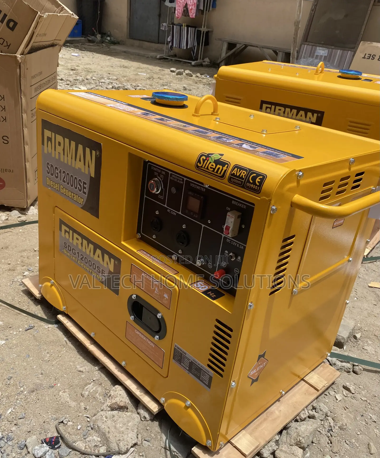 Fireman 12.5KVA Silent Diesel Generator – Powerful Durable