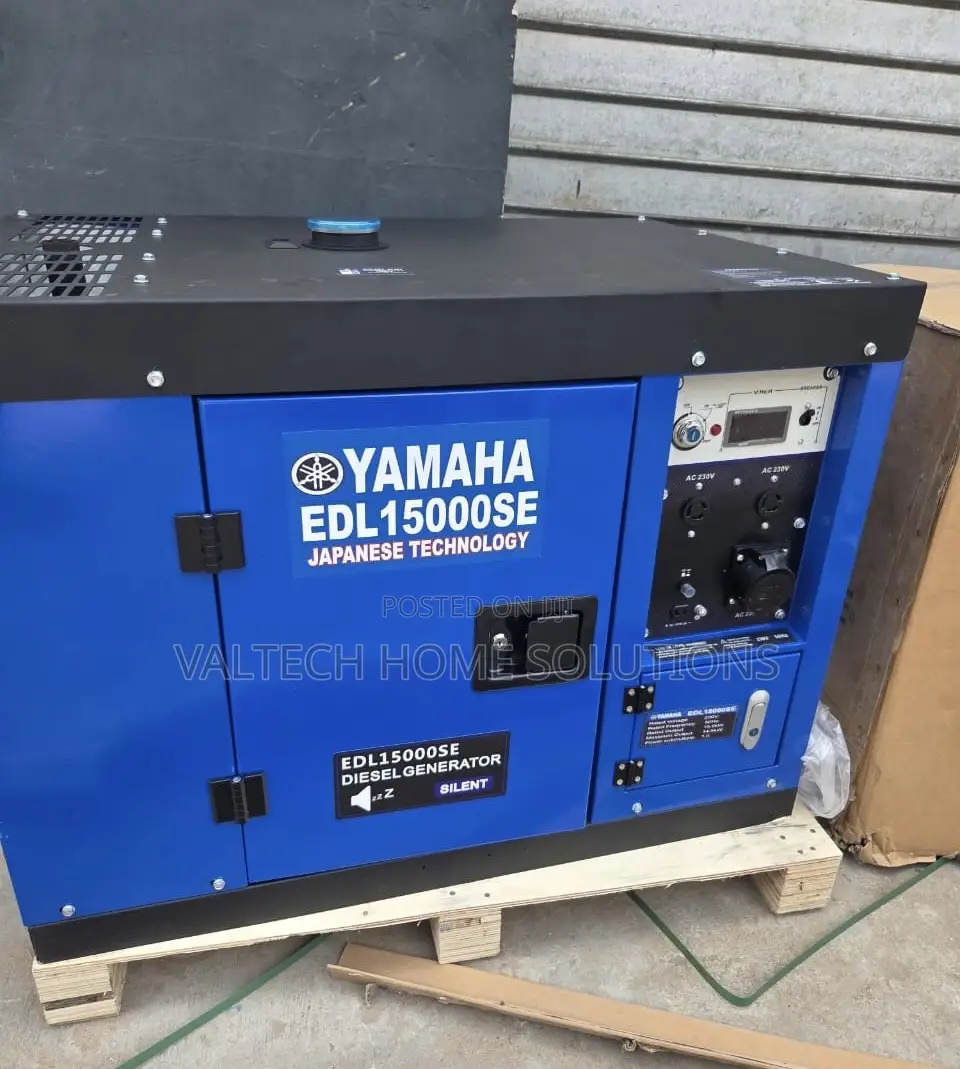 13.5KVA Yamaha Silent Diesel Generator – EDL15000SE Model