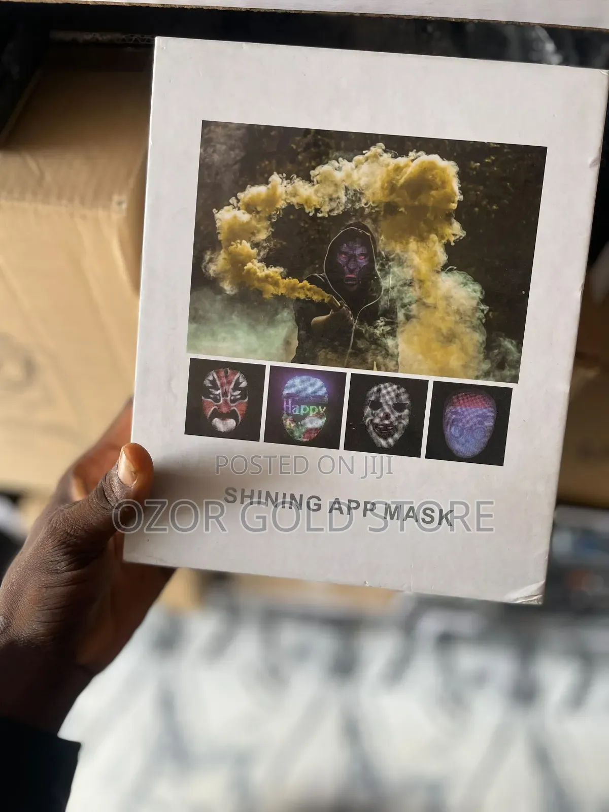 Led Clubbing Digital Mask