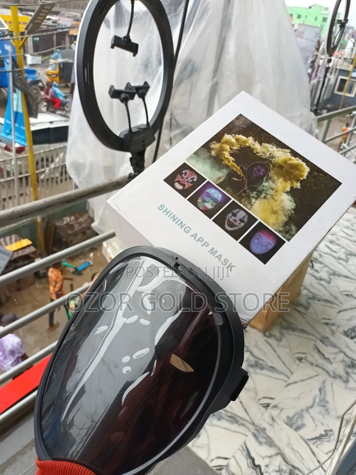 Led Clubbing Digital Mask