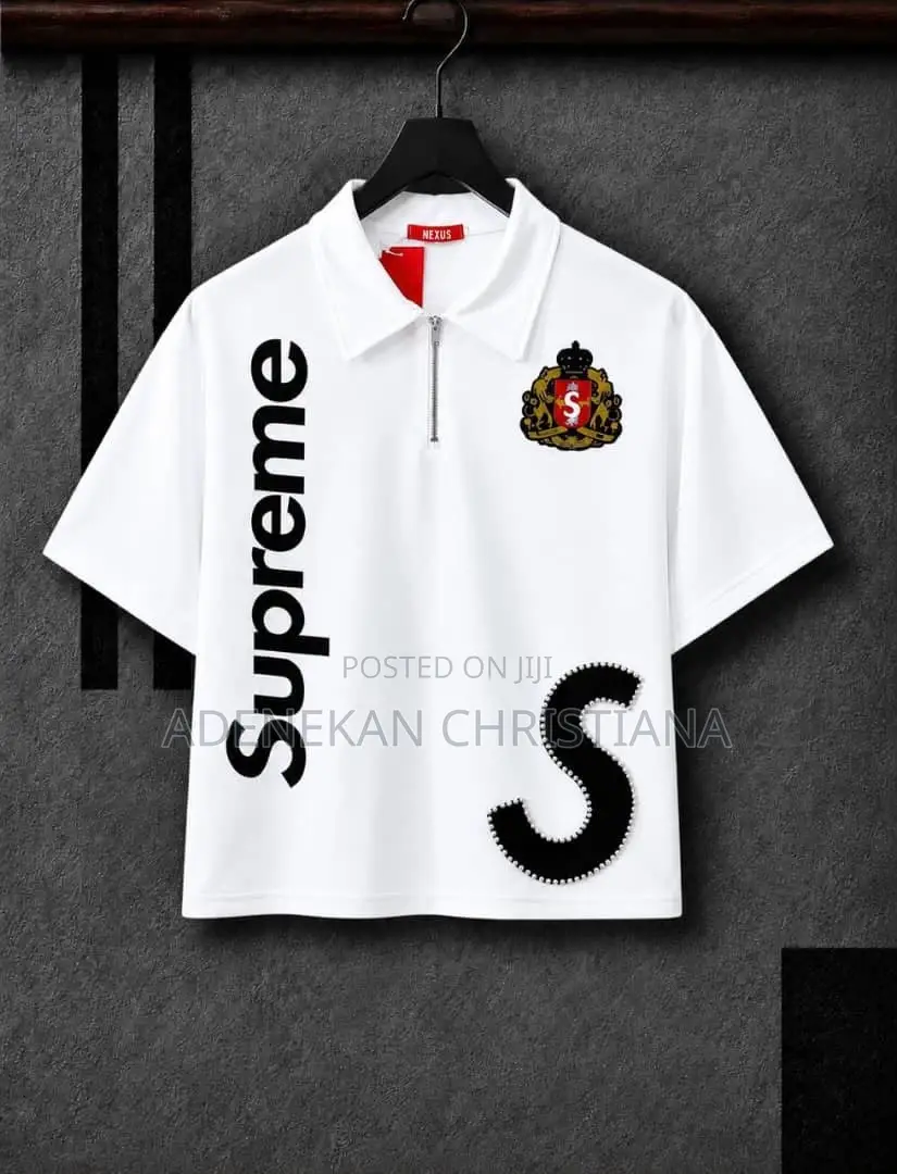 Nexus Supreme-Inspired Zip Polo T-Shirt
