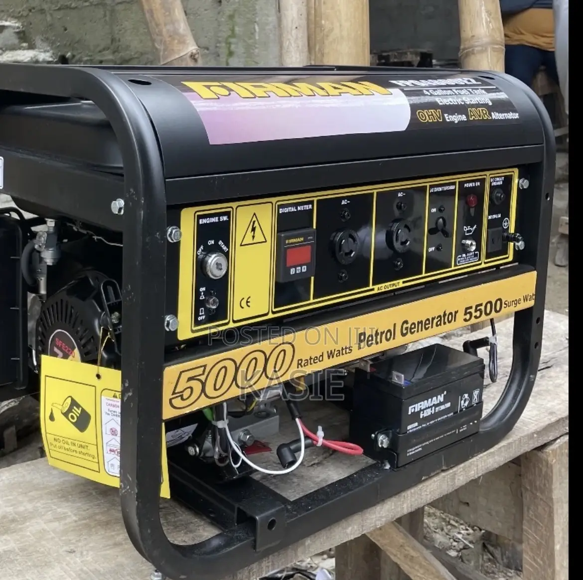 5.5kva Sumec Firman Petrol Key Start Original Generator