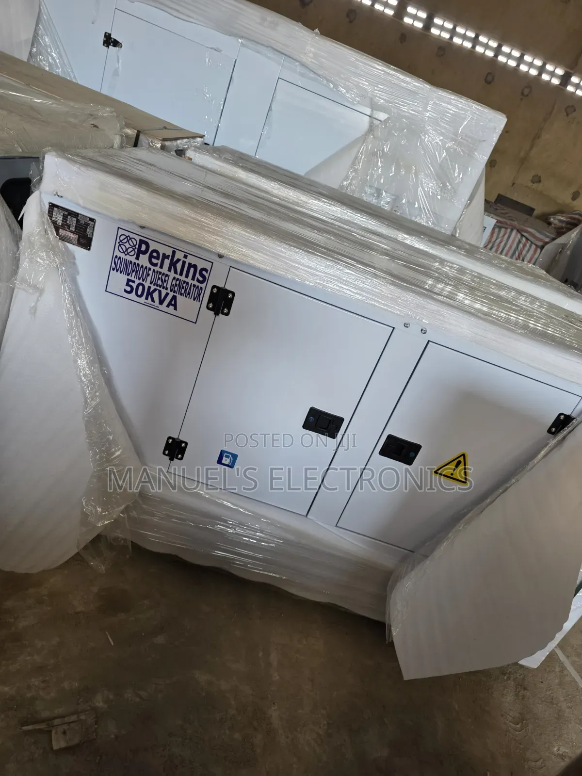 SP-50KVA Uk Perkins Diesel Soundproof Gen 2years Wty