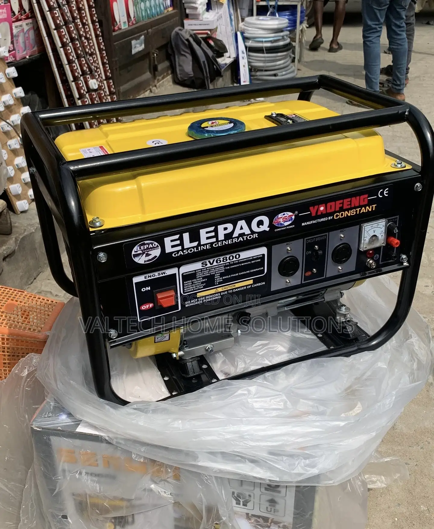100% Copper Coil ELEPAQ 4.5KVA Generator