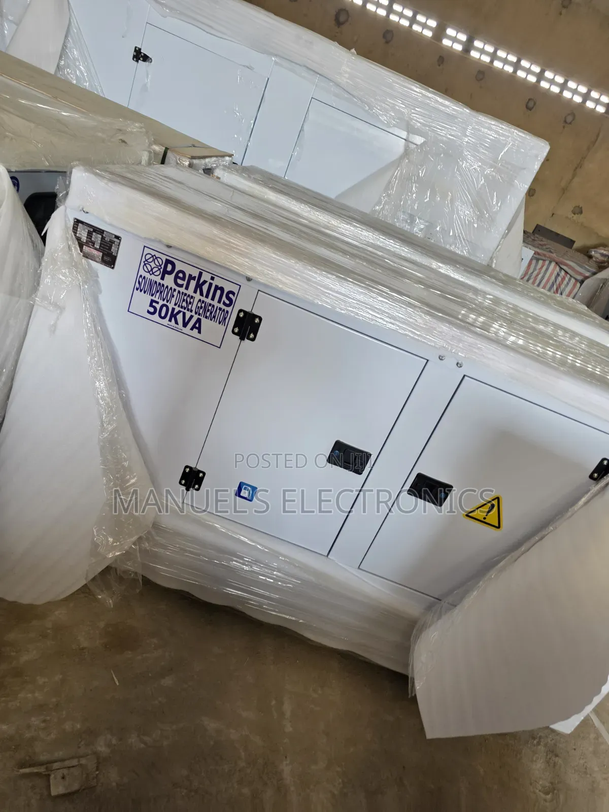 SP-50KVA Uk Perkins Diesel Soundproof Gen 2years Wty