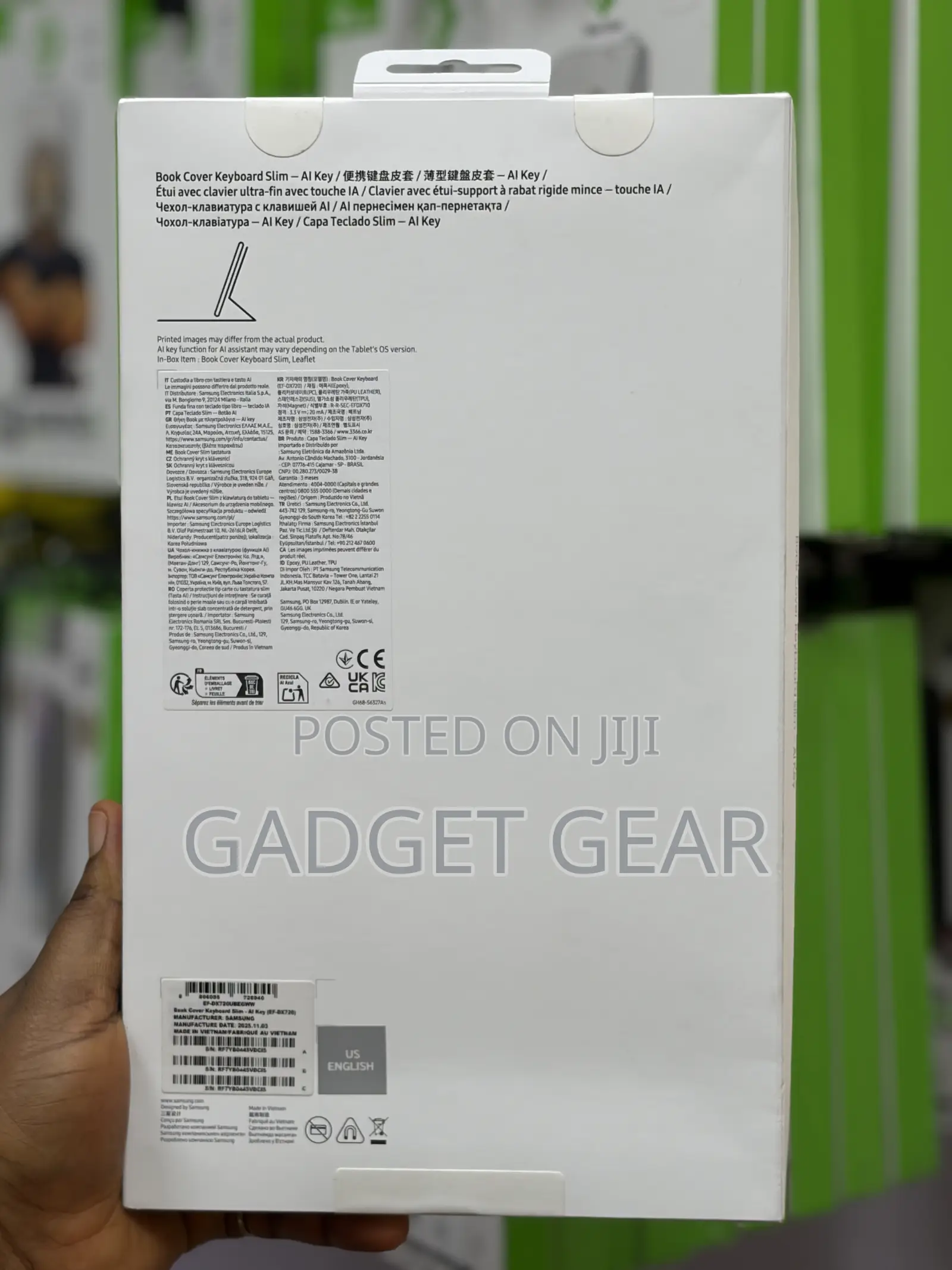 Keyboard Slim (AI Key) for Galaxy Tab S10 Lite/S10 FE/S9 Series