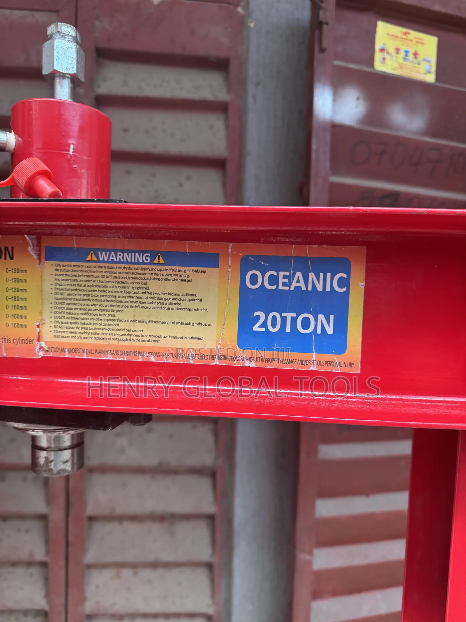 20ton Heavy Duty Hydraulic Shop Press Machine