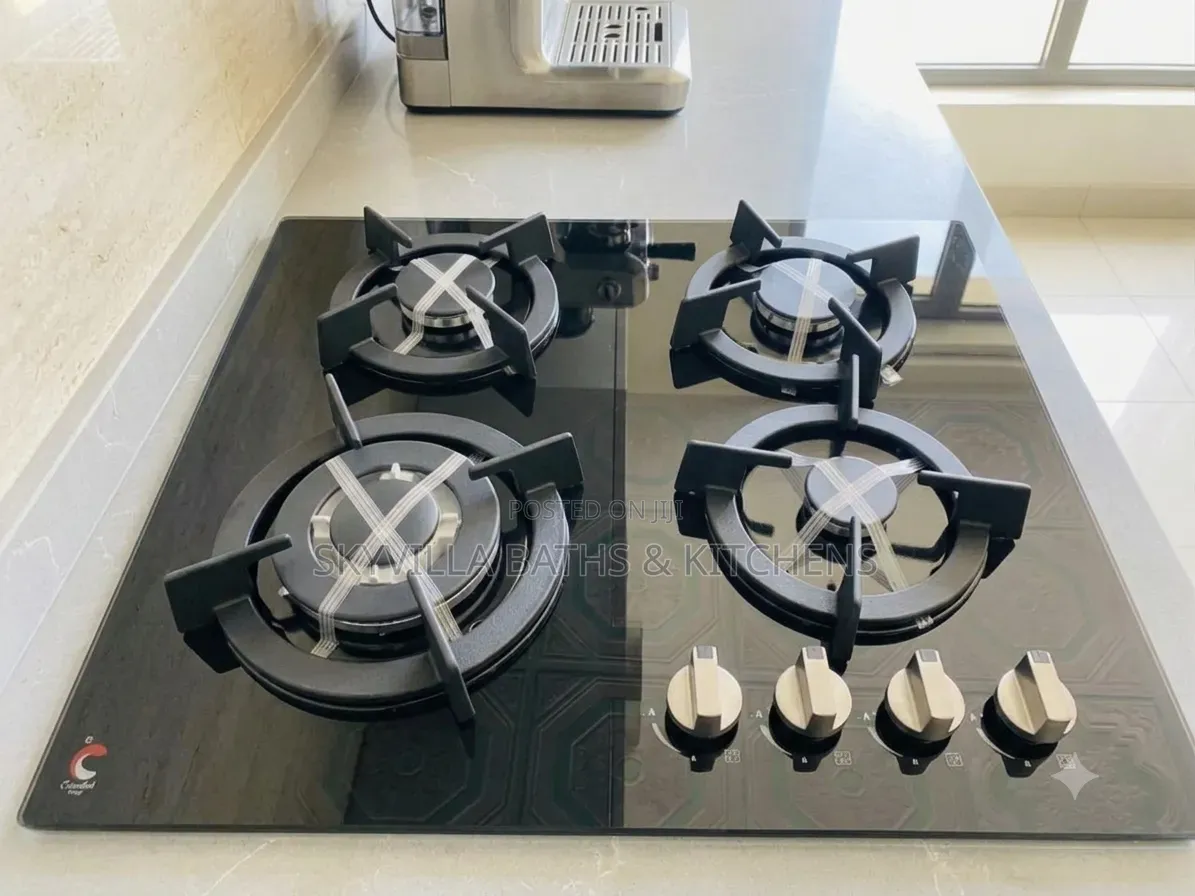 Citadel Italy 4-Burner Built-in Tempered Glass Gas Hob |