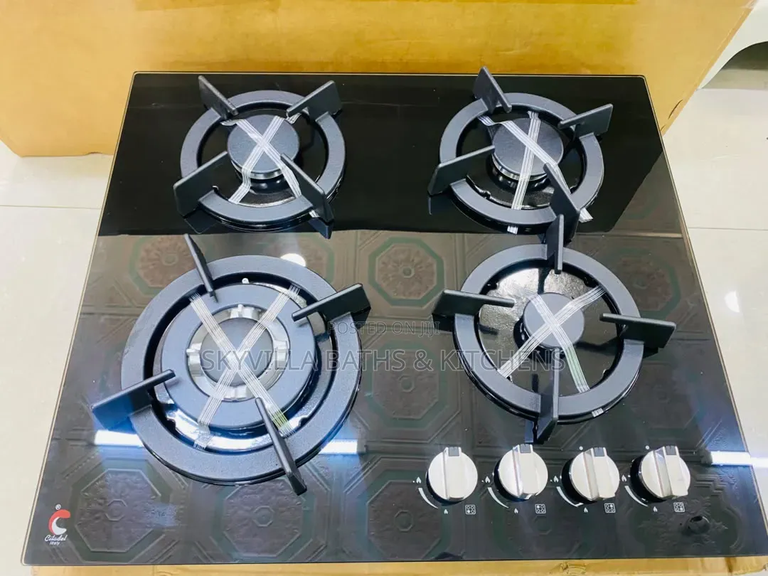 Citadel Italy 4-Burner Built-in Tempered Glass Gas Hob |