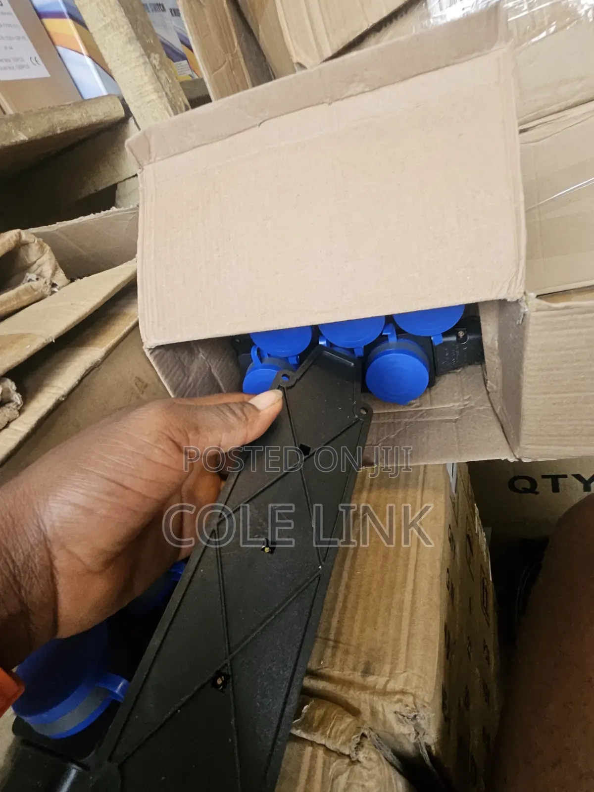 16a 2pin Extension Socket 3way