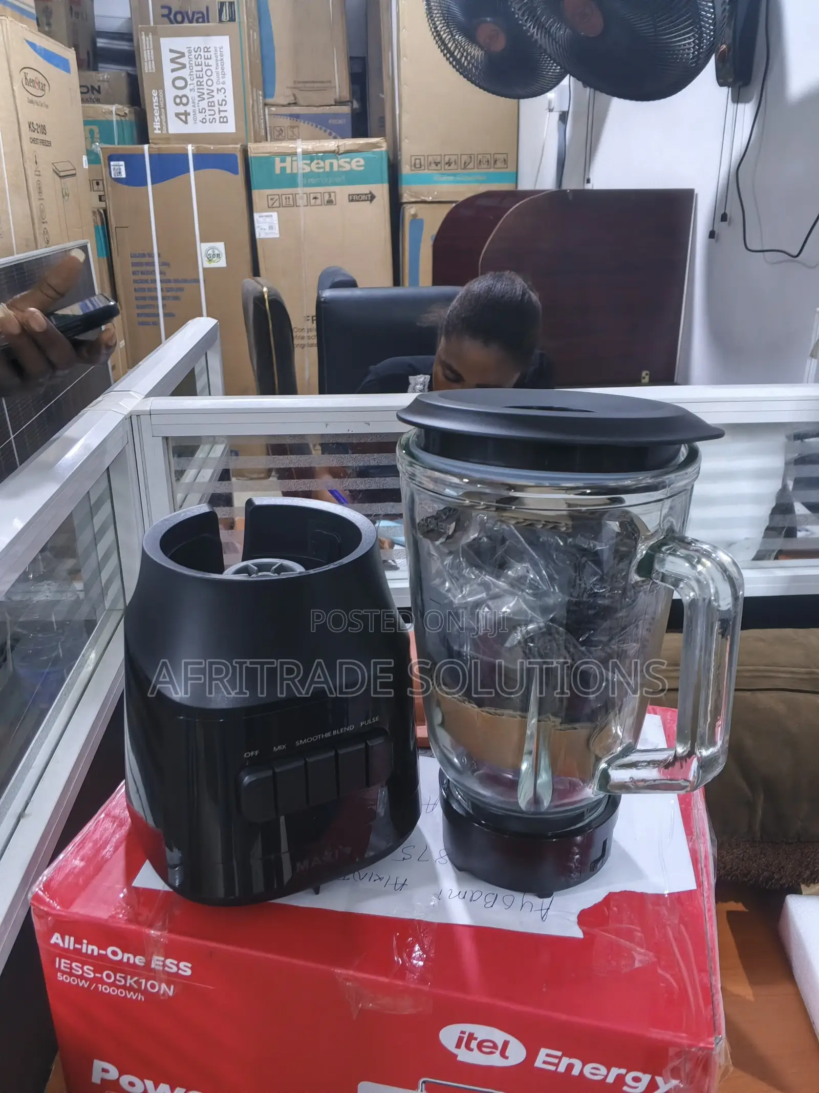 Maxi MJ-BL6013W 1.5L High-Speed Blender
