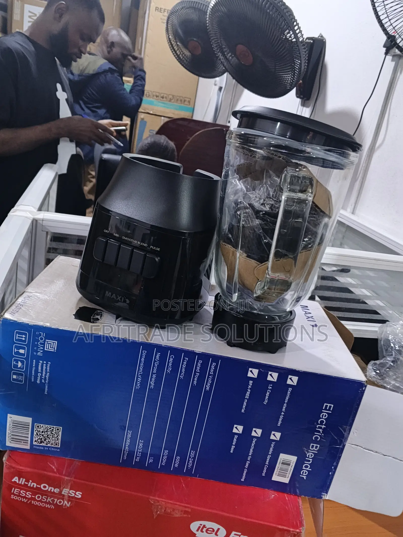 Maxi MJ-BL6013W 1.5L High-Speed Blender
