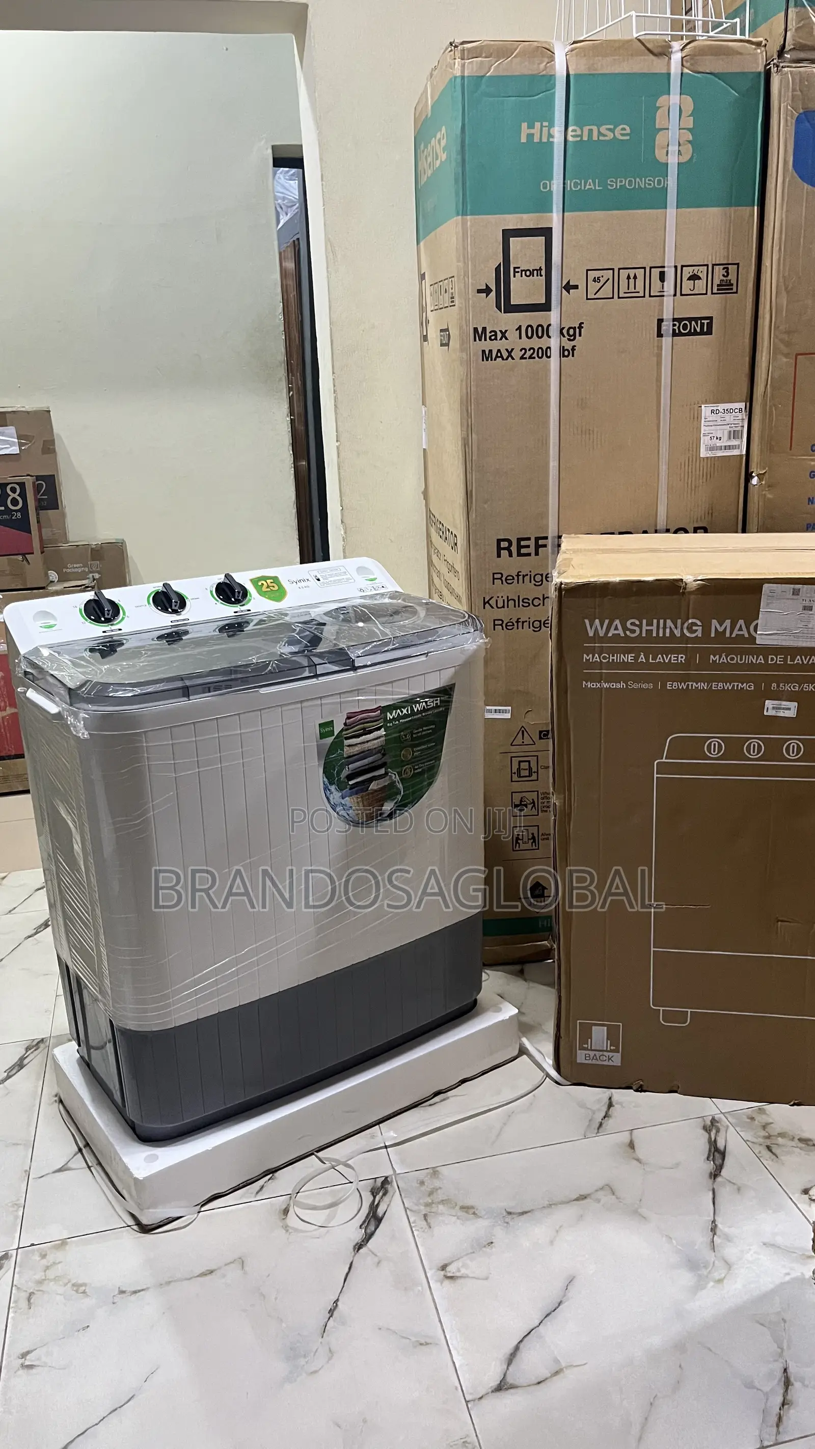 Synix E8WTMG Twin Tub Washing Machine