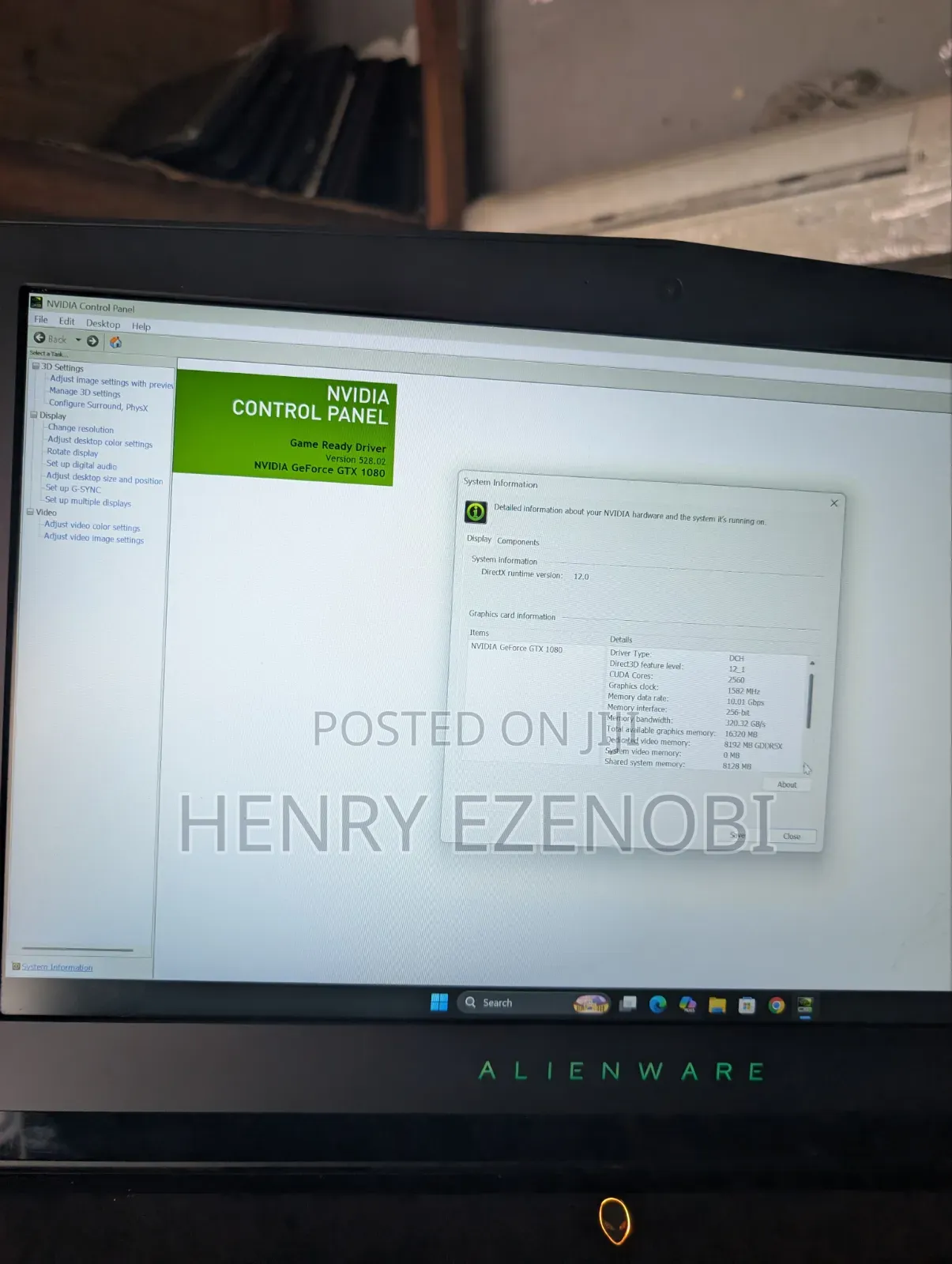 Laptop Dell 32GB Intel Core i7 HDD+SSD 1T