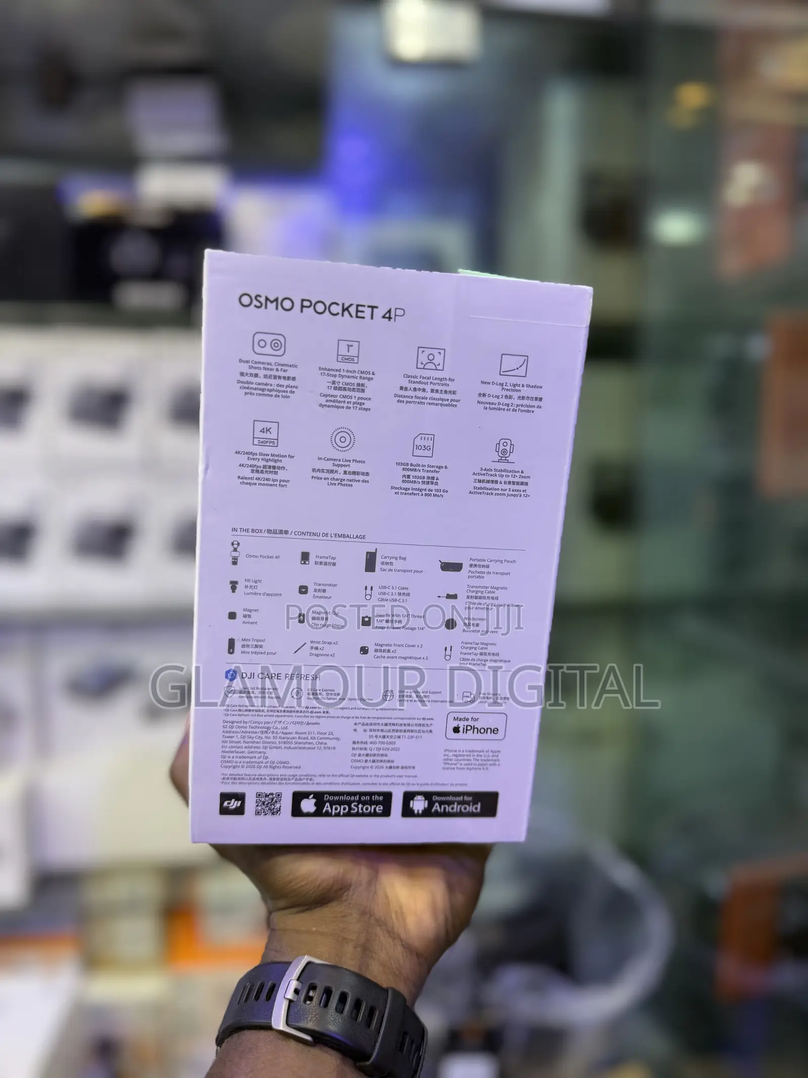 Dji Osmo Pocket 4p Vlog Combo (Brand New)
