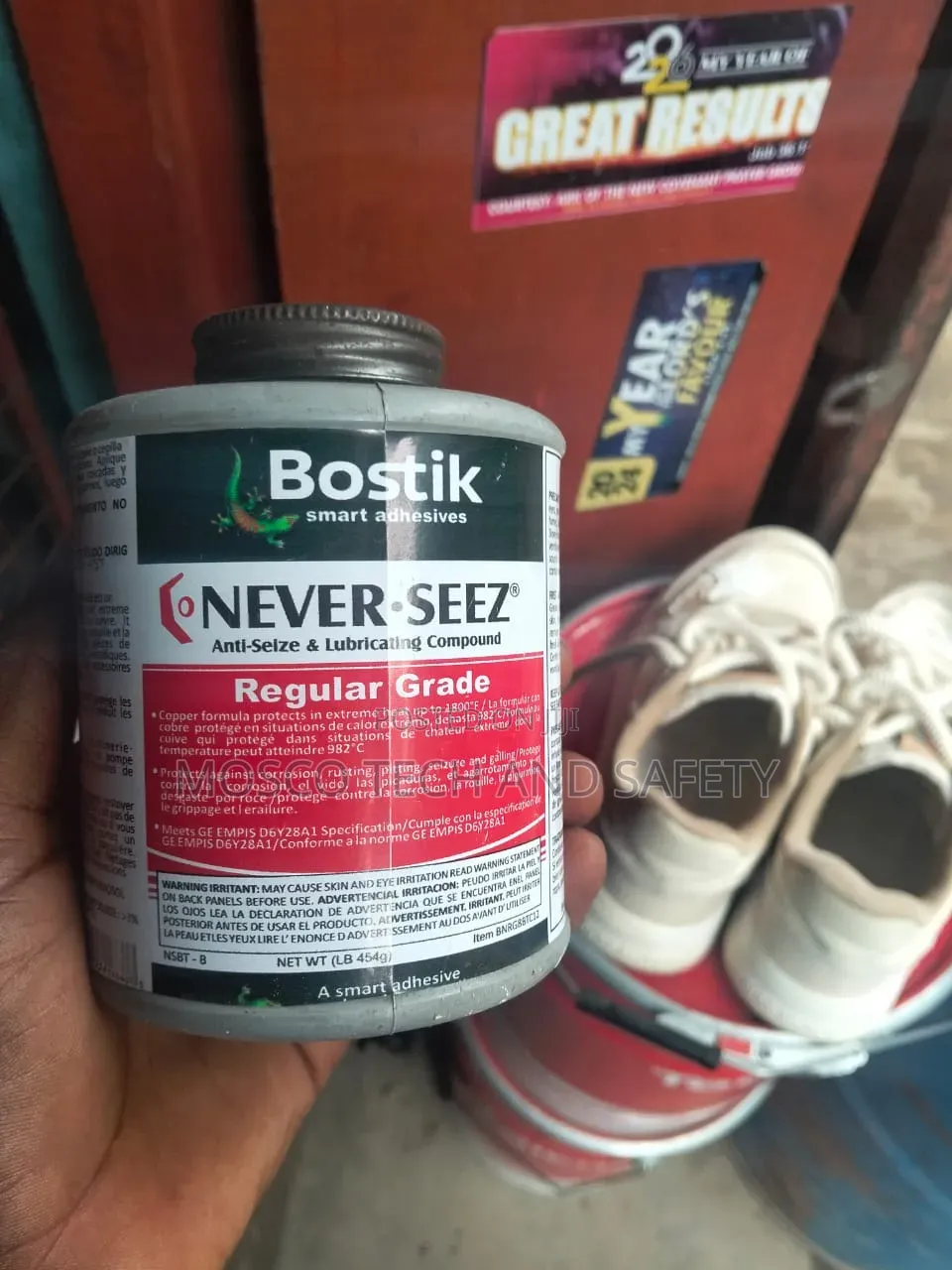 Bostik Never-Seez Regular Grade Anti-Seize Lubricating Compound