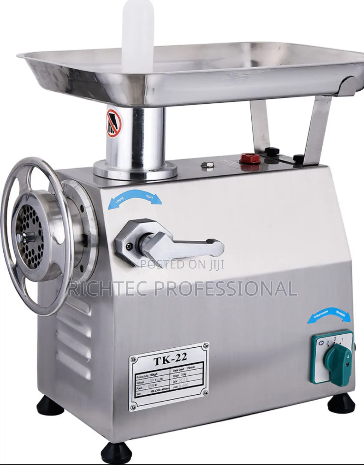 High Quality Size 22 Commercial Meat Mincer