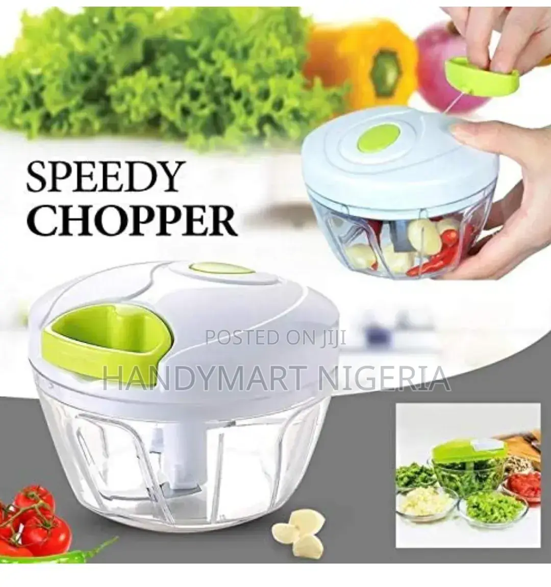 900ml Manual Pull-String Food Pocessors and Speedy Chopper