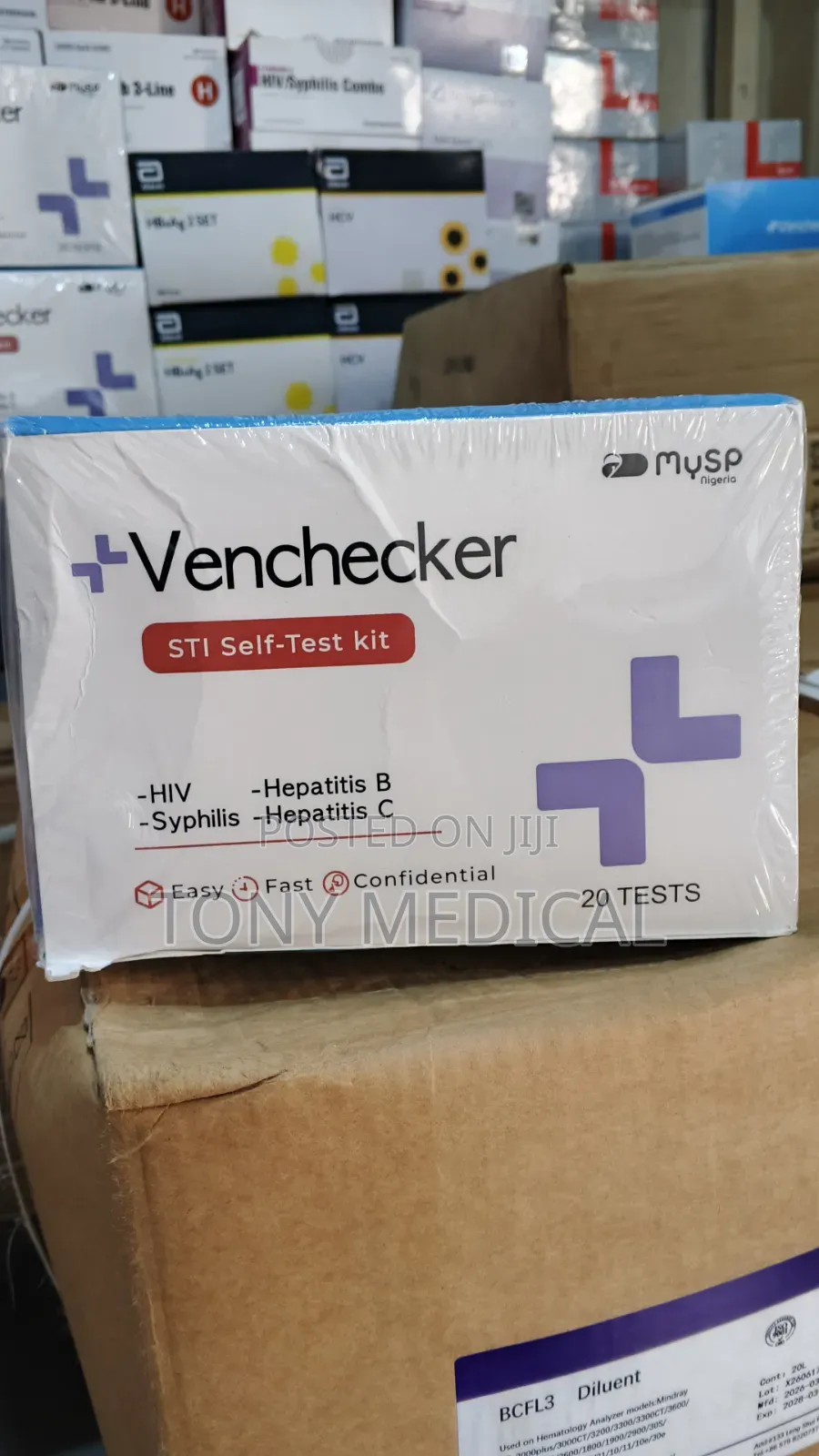 ×20Test Venchecker STI Self Test