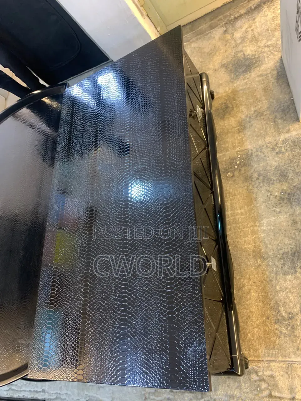 Modern High-Gloss TV Console - Imported