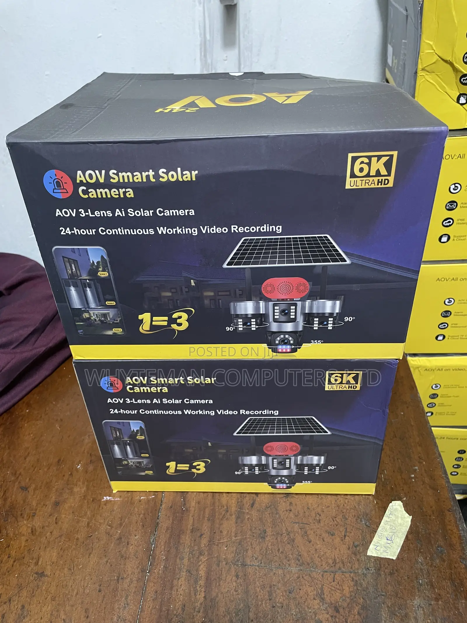 AOV 3-Lens Ai Solar Camera Ultra HD