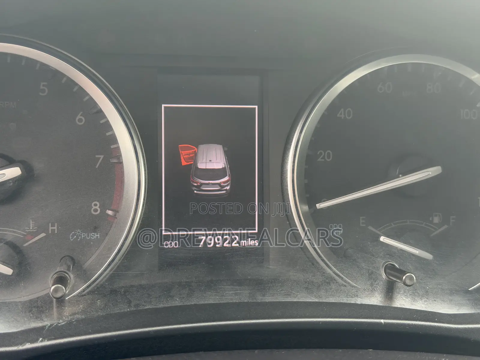 Toyota Highlander XLE 4x2 V6 (3.5L 6cyl 8A) 2018 Black