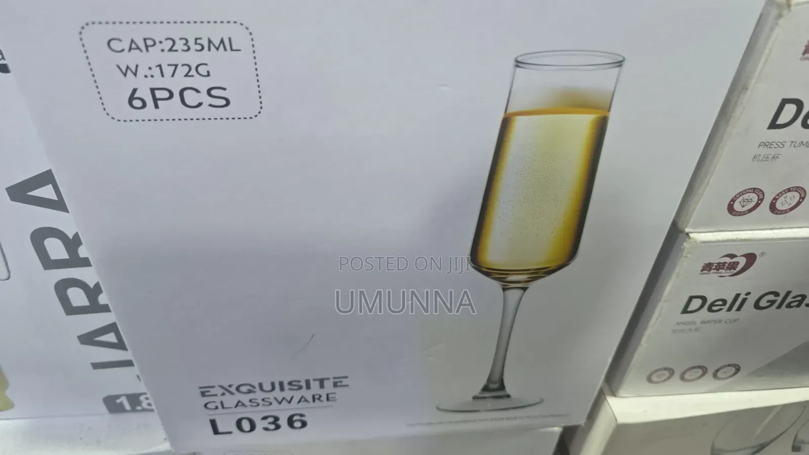 6pc Champagne Glass