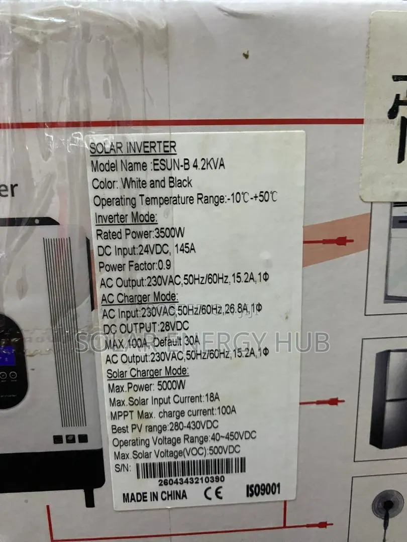 4.2kva/24v Sako Hybrid Inverter