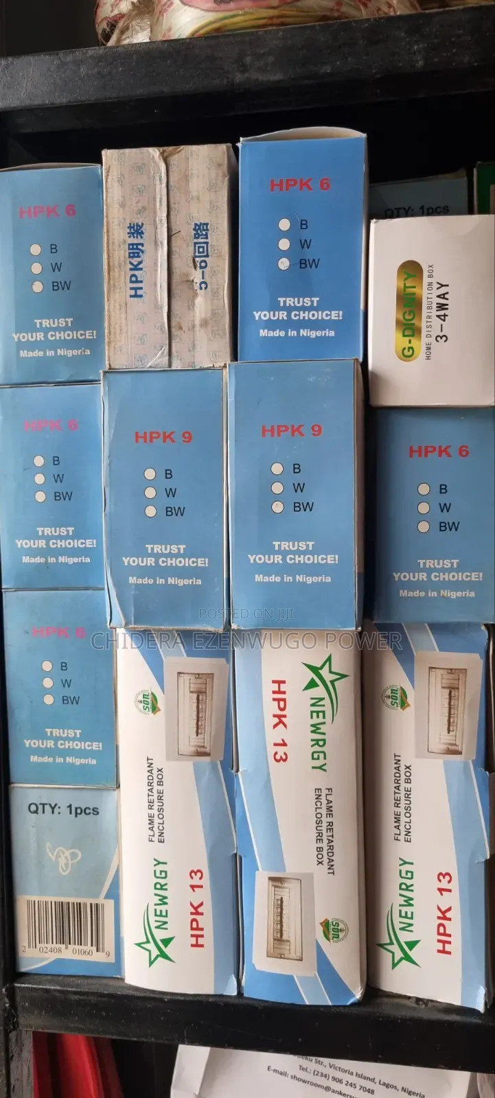 4 Way to 13 Way Frame Retardant Enclosure Box Breaker