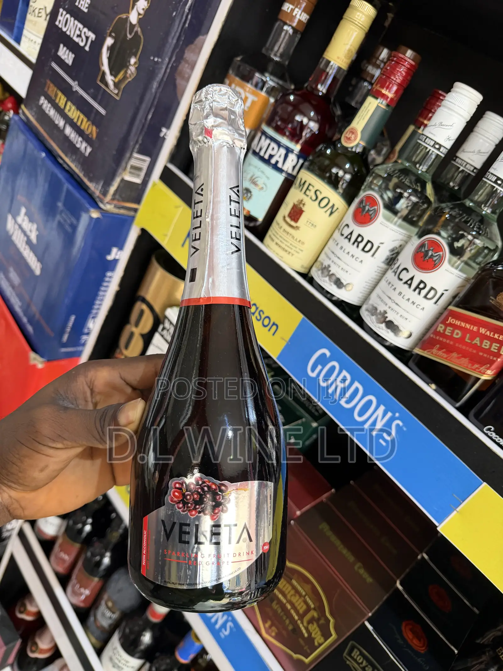 VELETA Grape Fruit With Carton of 12 Bottles