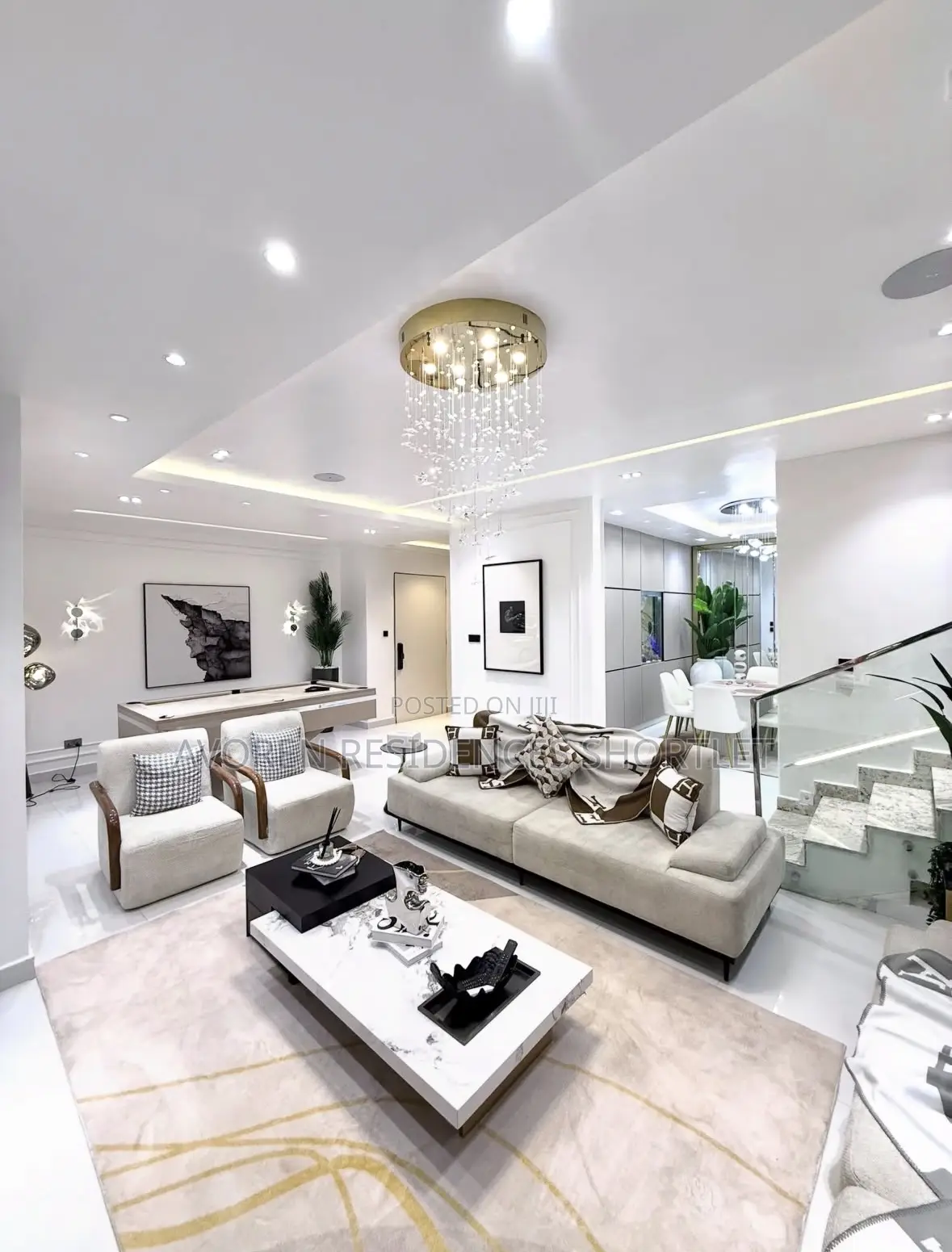Luxurious 3 Bedroom Shortlet Apartment