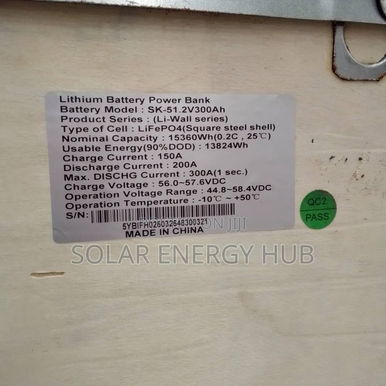 15kw/51v Sako Lithium Battery