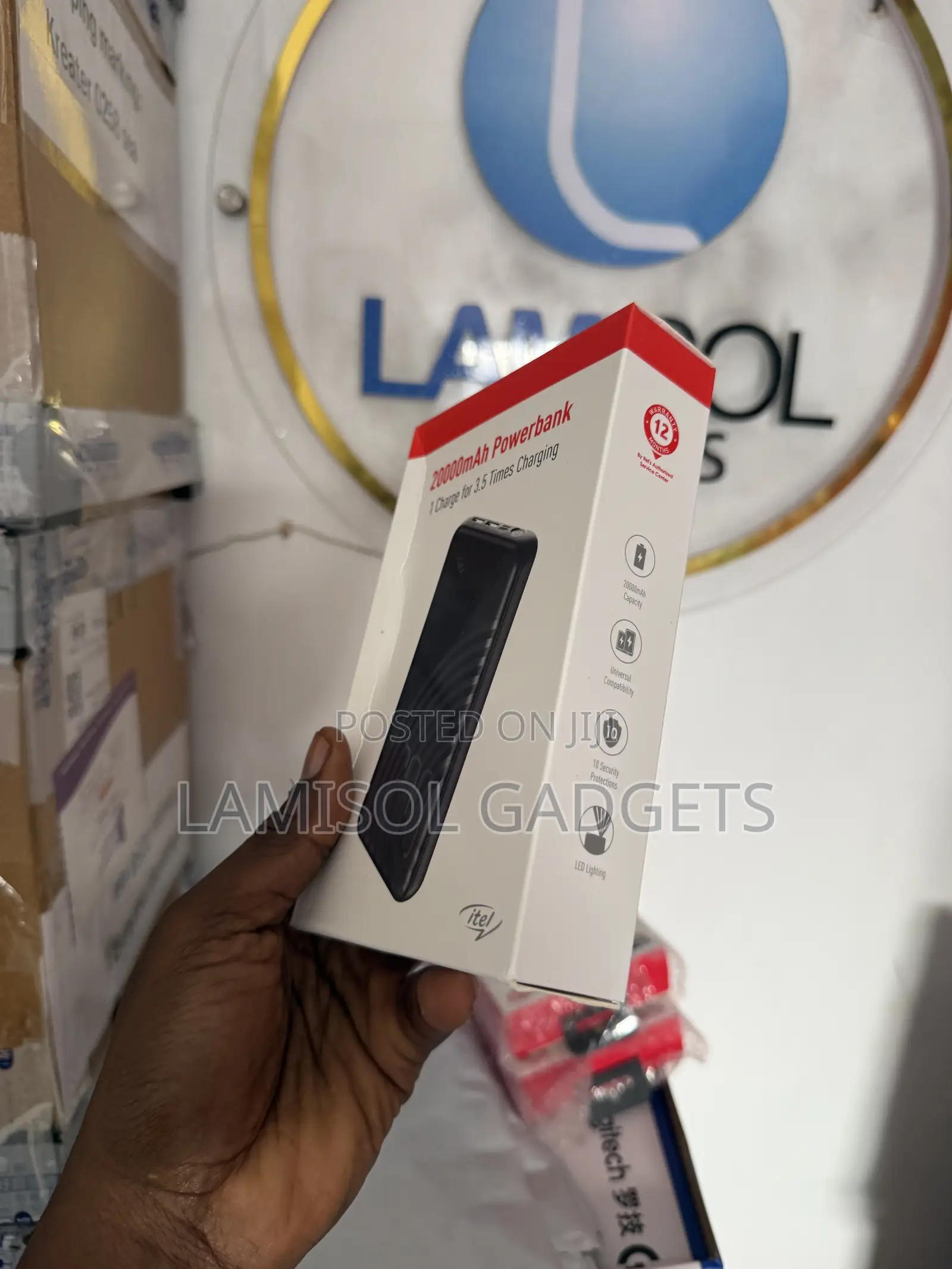 Itel Star 200 Power Bank 20000 Mah
