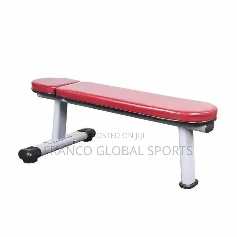Commercial-Style Flat Weight Bench