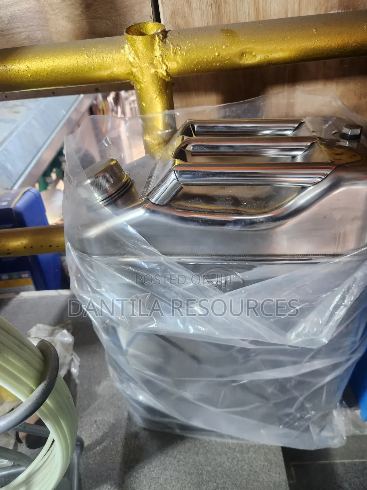 20 Lites Stainless Jerry Can