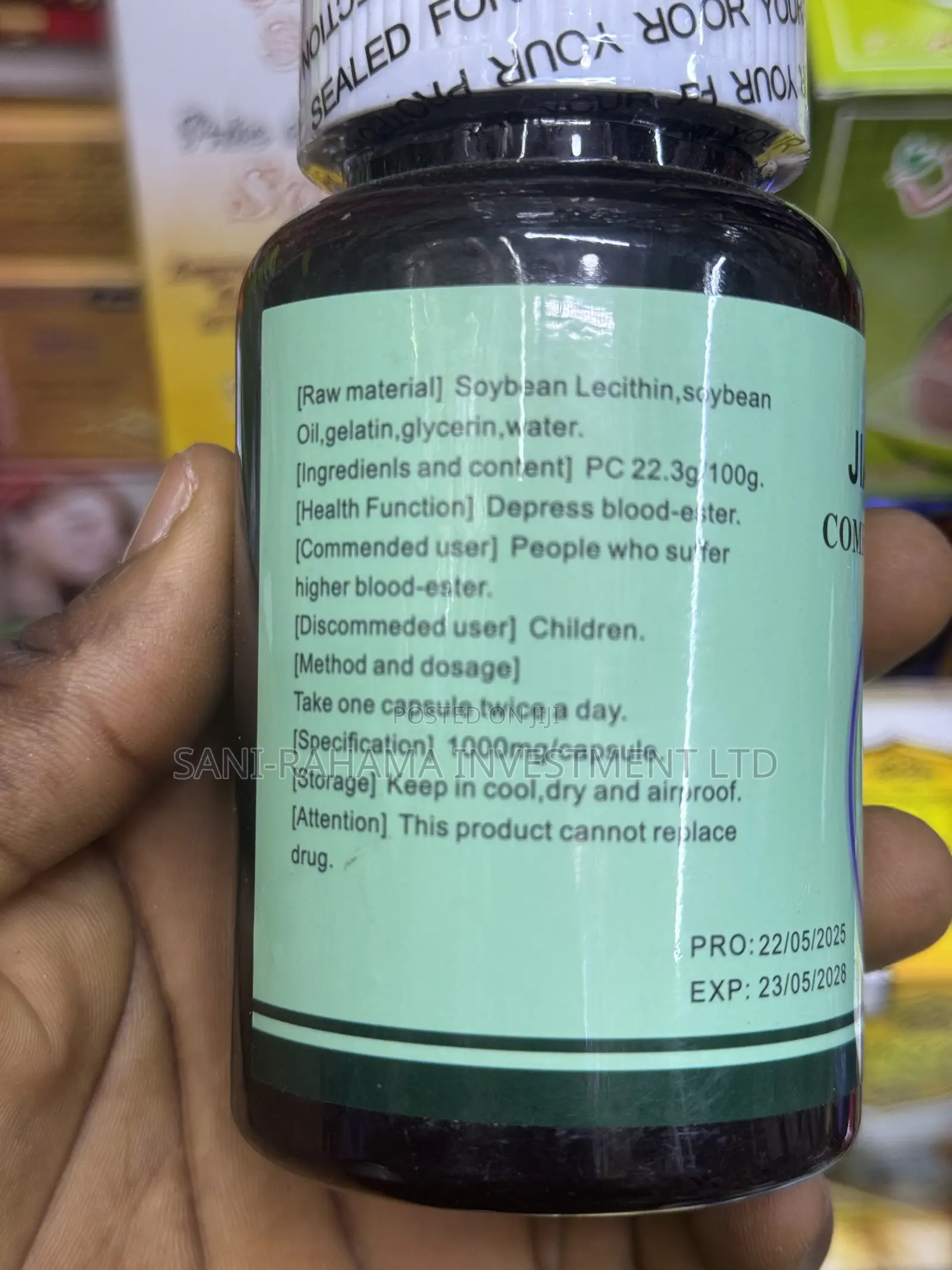 Original Jiangang Comfort Capsule – 100 Softgel Capsules